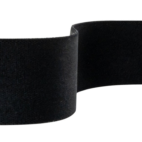 Italian Black Elastic Trim - 1"
