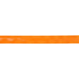 Italian Neon Orange Petersham Grosgrain Ribbon with Silicone Stripe - 1"