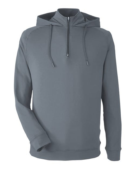 Swannies Unisex Vandyke Quarter-Zip Hooded Pullover