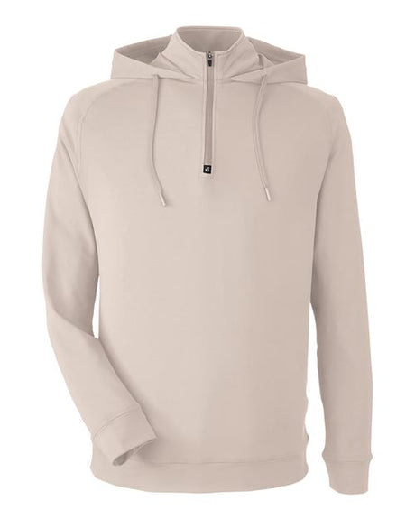 Swannies Unisex Vandyke Quarter-Zip Hooded Pullover