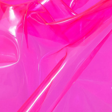Pink-Tinted Clear Vinyl - 10 Gauge - Farbe Collection