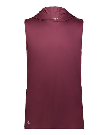 Holloway Unisex CoolCore Sleeveless Hooded T-Shirt