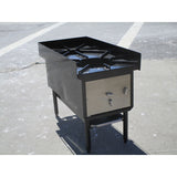 Double Burner Stock Pot Range Natrual Gas, Used Excellent Condition