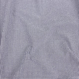 Organic Cotton Seersucker - Navy Gingham - Olinda Collection