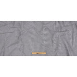 Organic Cotton Seersucker - Black Gingham - Olinda Collection