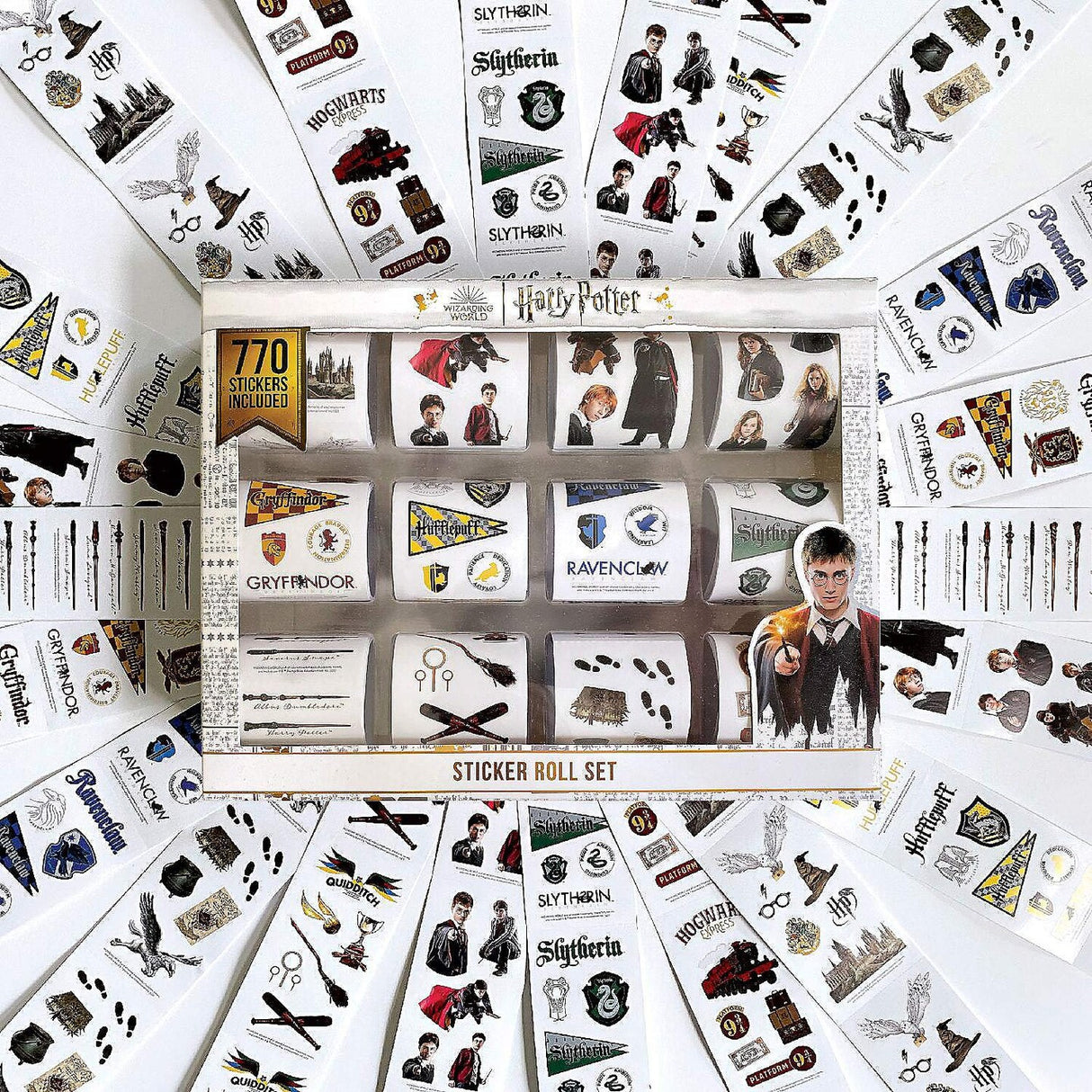 Harry Potter Sticker Roll Box Set 770 Stickers