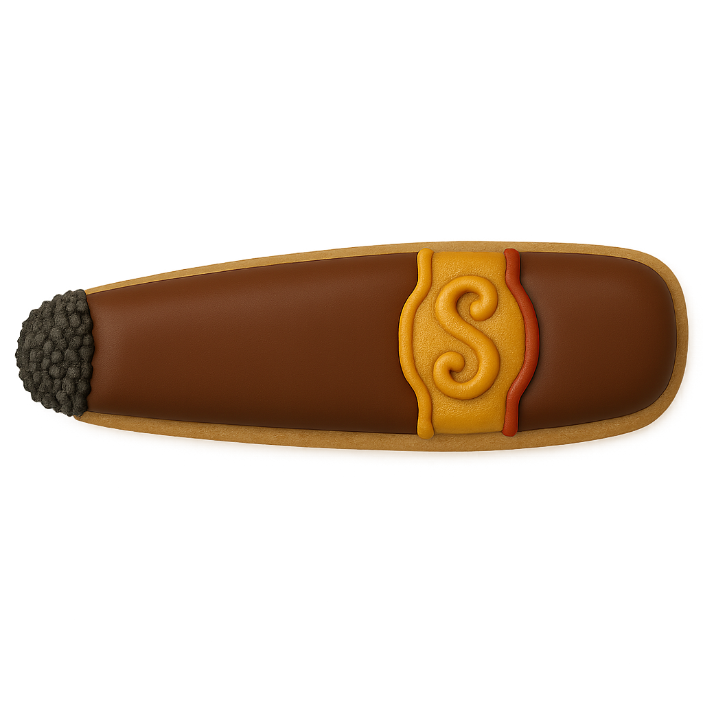 Cigar Cookie Cutter 4.75 in B1334