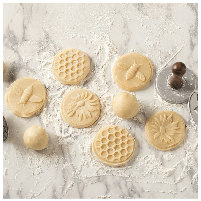 Nordic Ware 01250 Honey Bee Cookie Stamps, Set of 3