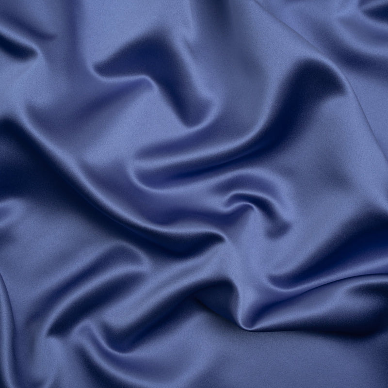 Polyester Satin - Bahama Blue - Reverie Collection