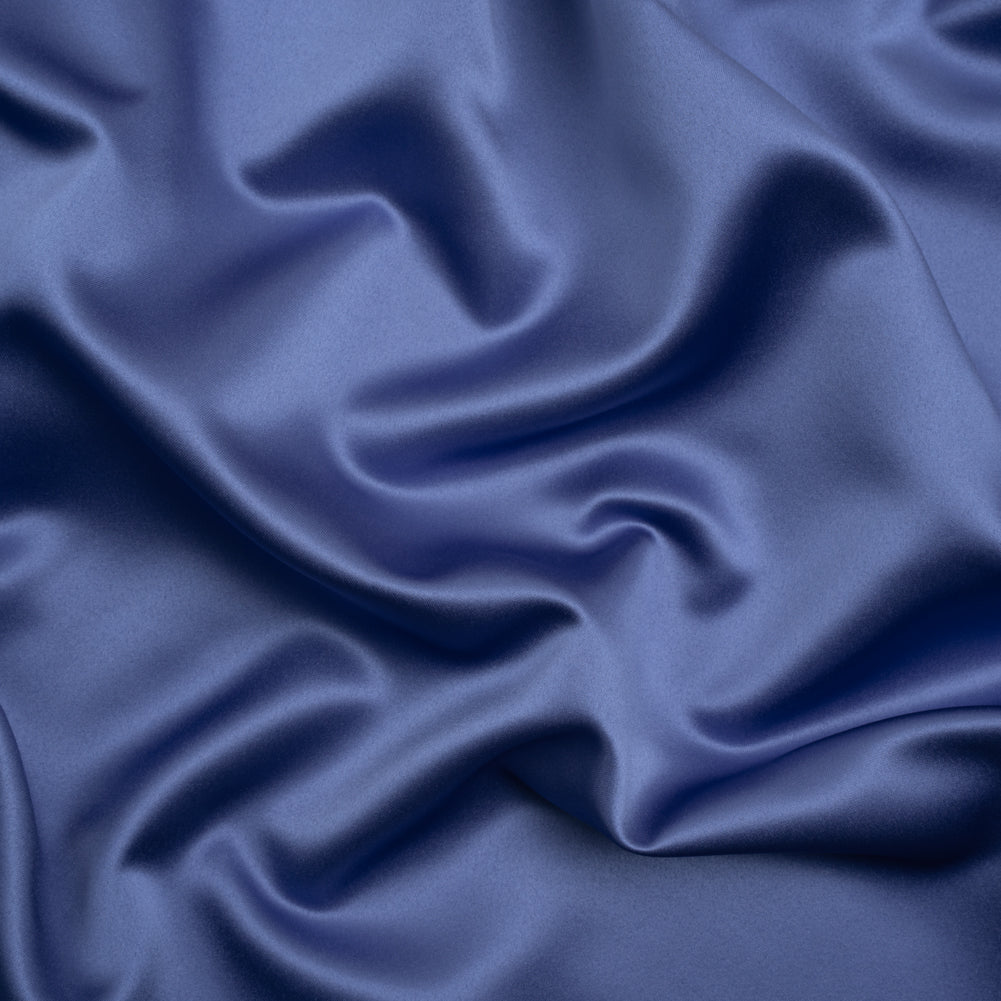 Polyester Satin - Bahama Blue - Reverie Collection