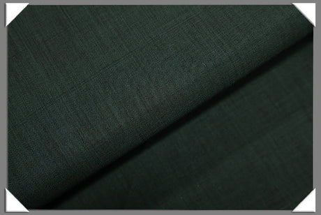 Grey Vegan Window Pane Polyester Fabric - Window Pane, Grey, 60" Width (1 Yard)