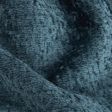 Crypton Hesse Blue Tactile Polyester Chenille