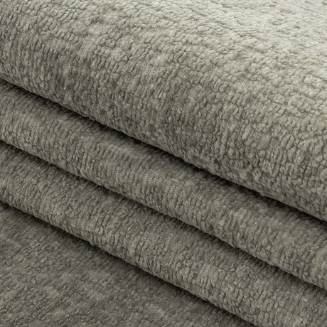 Crypton Hesse Gray Tactile Polyester Chenille