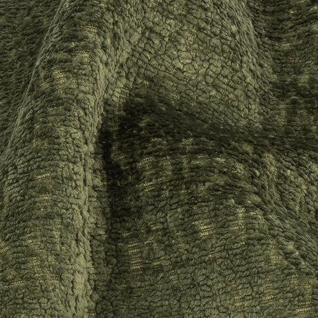 Crypton Hesse Green Tactile Polyester Chenille