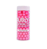 Krazy Sprinkles Pink Pearl 8mm Sprinkle Beads by Bakell