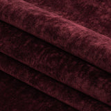 Crypton Burgundy Polyester Chenille