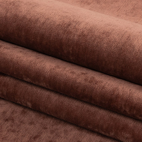 Crypton Terracotta Polyester Chenille