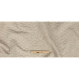 Crypton Tolkie Oatmeal Geometric Embossed Upholstery Fabric