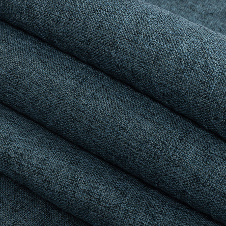Crypton Tolkie Blue Geometric Embossed Upholstery Fabric