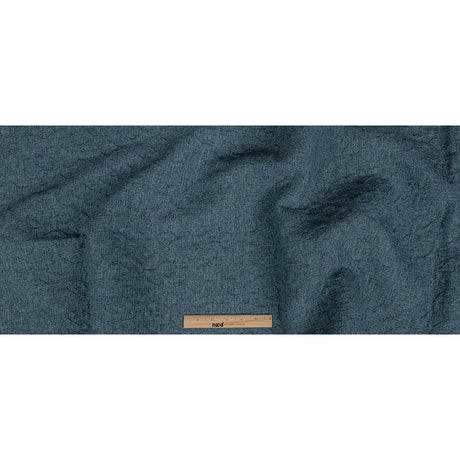 Crypton Tolkie Blue Geometric Embossed Upholstery Fabric