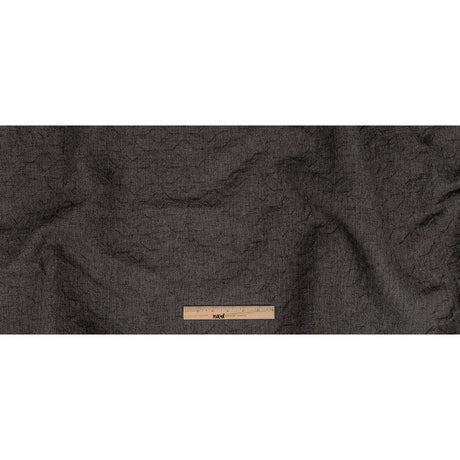 Crypton Tolkie Slate Geometric Embossed Upholstery Fabric