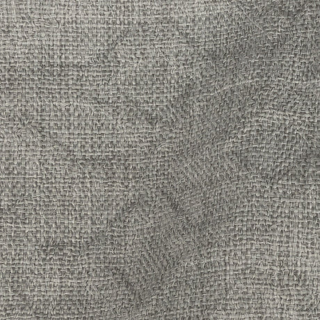 Crypton Tolkie Gray Geometric Embossed Upholstery Fabric