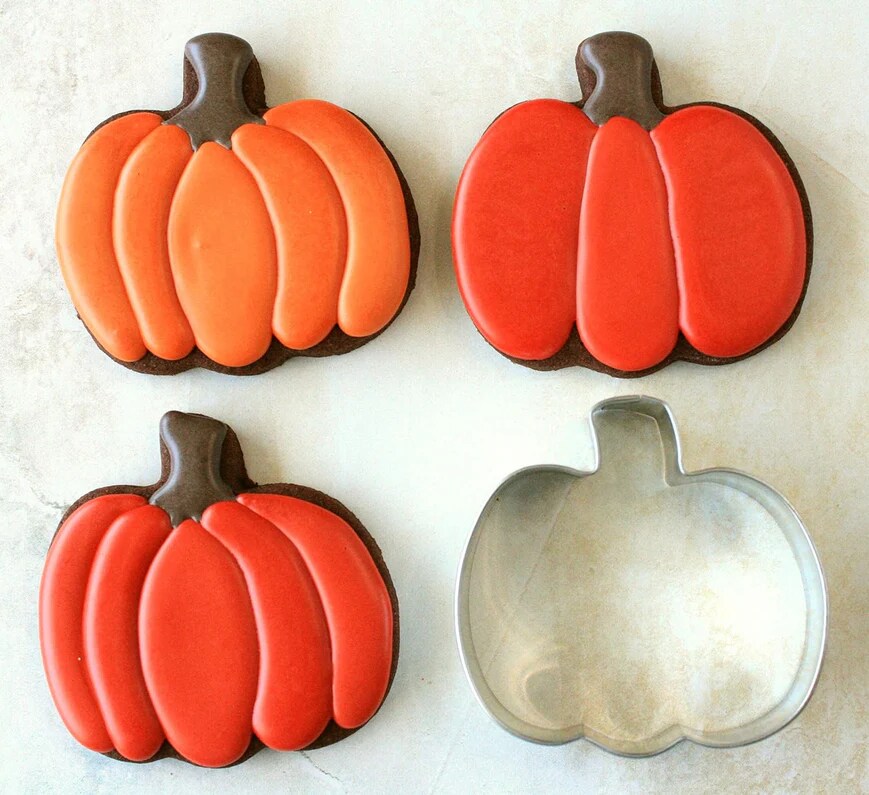 Ann Clark Pumpkin Cookie Cutter, 3"