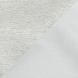 Heathered Gray and White Reversible Double Wide Twill