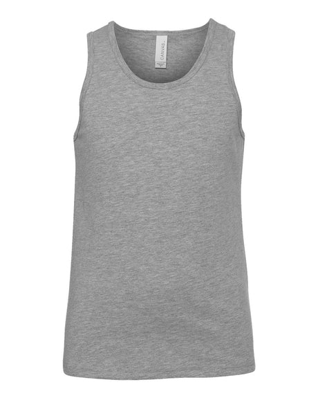 BELLA + CANVAS® Youth Heather CVC Tank Top - 3480YCVC