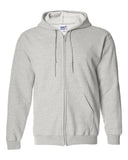 Sudadera con capucha y cremallera completa Gildan Heavy Blend - Forro polar cálido de manga larga
