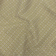Gold Quatrefoil Blended Polyester Jacquard