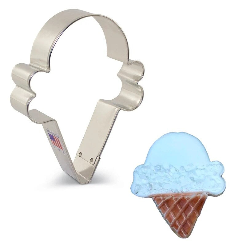 Ann Clark Ice Cream Cone Cookie Cutter