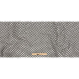 Black and Gray Quatrefoil Blended Polyester Jacquard
