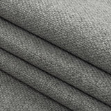 Silver Basketwoven Polyester and Cotton Home Decor Fabric