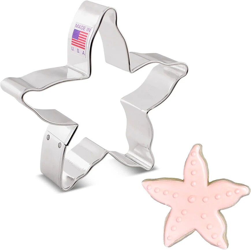 Ann Clark Tropical Starfish Cookie Cutter 3.75" Ocean Theme