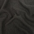 Dark Charcoal Basketwoven Polyester and Cotton Home Decor Fabric
