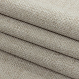 Crystal Gray Basketwoven Polyester and Cotton Home Decor Fabric