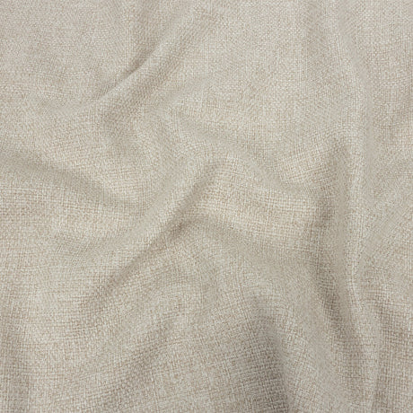Crystal Gray Basketwoven Polyester and Cotton Home Decor Fabric