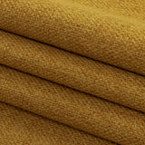 Mustard Basketwoven Polyester and Cotton Home Decor Fabric