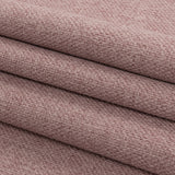 Pink Basketwoven Polyester and Cotton Home Decor Fabric