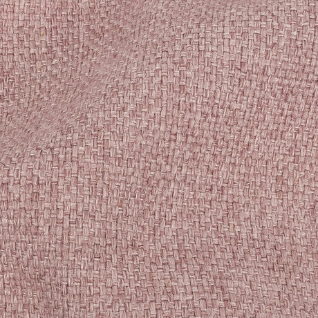Pink Basketwoven Polyester and Cotton Home Decor Fabric
