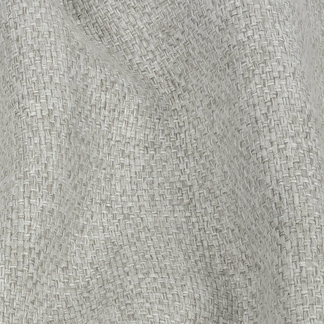 Warm Gray Basketwoven Polyester and Cotton Home Decor Fabric