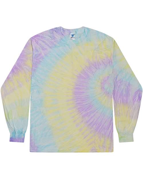 Colortone Youth Tie-Dyed Long Sleeve T-Shirt