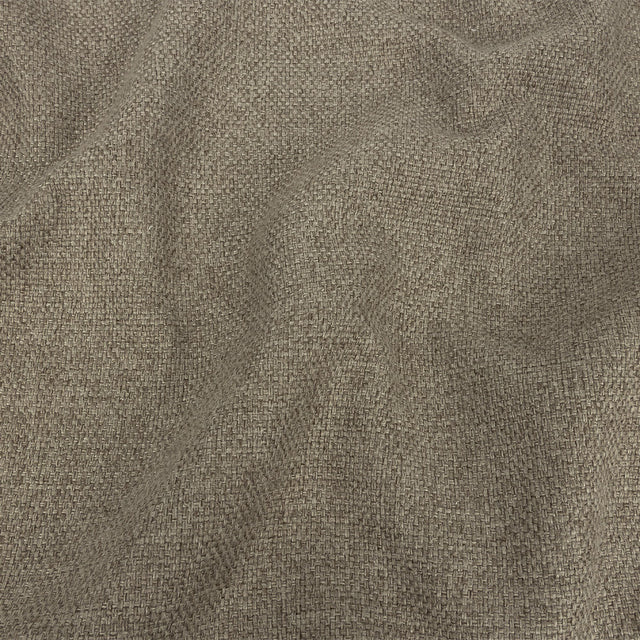 Roasted Cashew Basketwoven Polyester and Cotton Home Decor Fabric