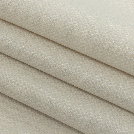Ivory Minute Diamond Blended Polyester Jacquard