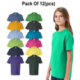 12 Packs: Hanes® Authentic Youth T-Shirts