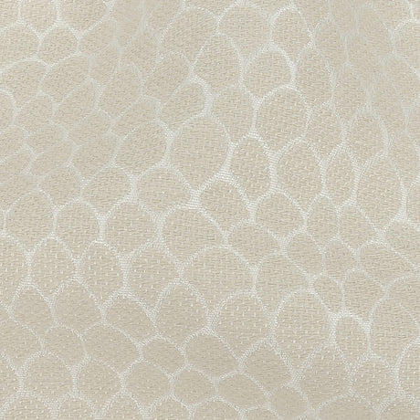 Ivory Scaled Blended Polyester Jacquard