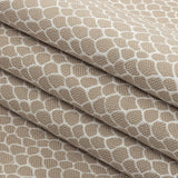Khaki Scaled Blended Polyester Jacquard