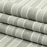 Gray and Sugar Swizzle Tactile Striped Woven