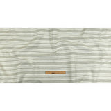 Gray and Sugar Swizzle Tactile Striped Woven